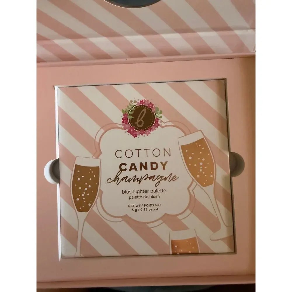 Beauty Bakerie Cotton Candy Champagne Blushlighter Palette New in Box 4 Shades